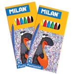 Creioane cerate 24 culori Milan